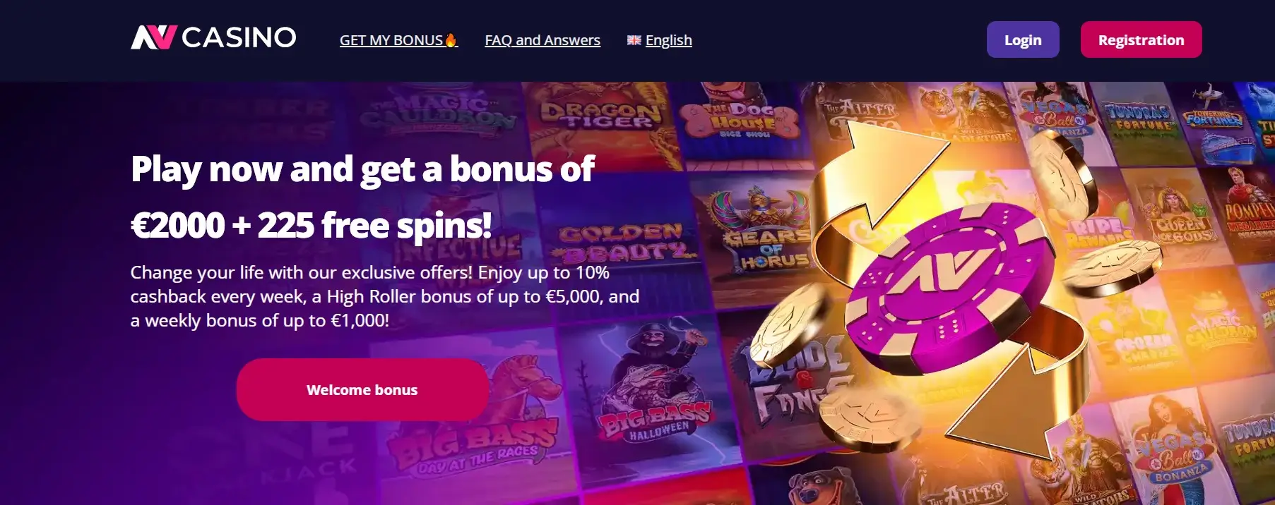 Casino Lobby Screenshot