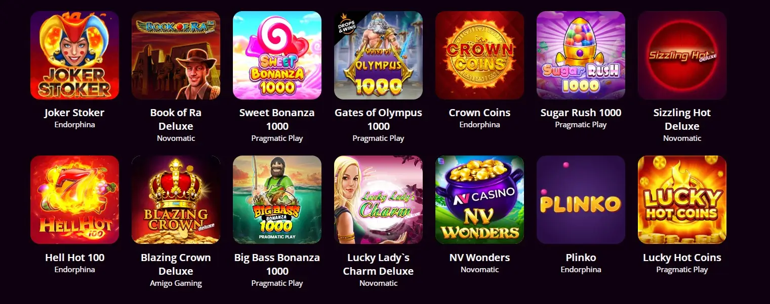 Slot Spiel Screenshot